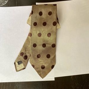 Dolce Gabbana Polka Dot Silk Tie